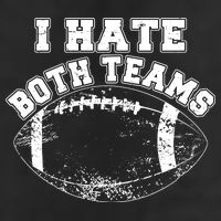 Funny Football I Hate Both Teams Cool Comfort Performance Bucket Hat