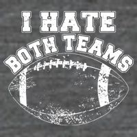 Funny Football I Hate Both Teams 25L Jumbo Tote