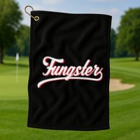 Fungster Funny Intermittent Fasting Lovers Keto Diet Fans Golf Towel