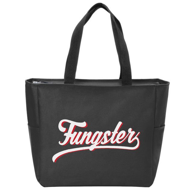 Fungster Funny Intermittent Fasting Lovers Keto Diet Fans Zip Tote Bag