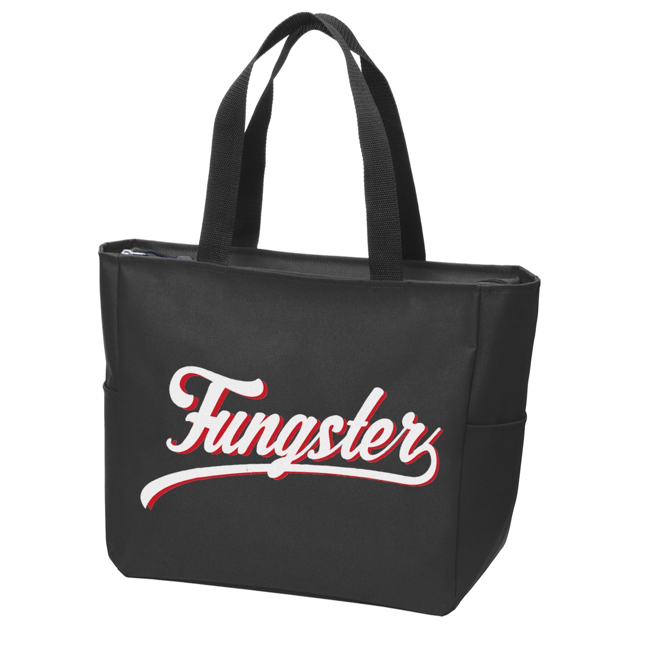 Fungster Funny Intermittent Fasting Lovers Keto Diet Fans Zip Tote Bag