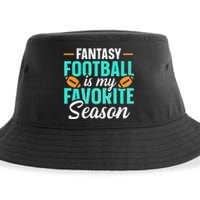 Fantasy Football Is My Favorite Season Fantasy Football Sustainable Bucket Hat