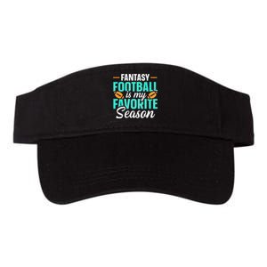 Fantasy Football Is My Favorite Season Fantasy Football Valucap Bio-Washed Visor