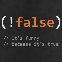 Funny False Its Funny Because Its True Programmer Joke Trucker Hat