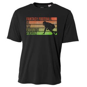 Fantasy Football Is My Favorite Season Fantasy Football Cooling Performance Crew T-Shirt