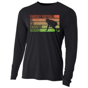 Fantasy Football Is My Favorite Season Fantasy Football Cooling Performance Long Sleeve Crew