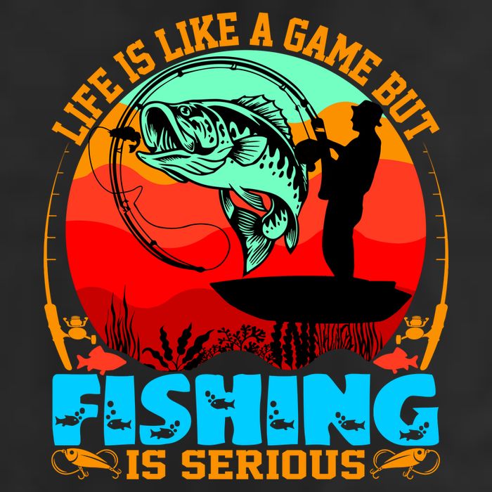 Funny Fishing Is Serious Adult Drive Performance Visor