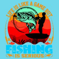 Funny Fishing Is Serious Premium T-Shirt