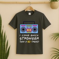Flavor Flav I Heart Radio I Come Back Stronger Than A 90S Trend T-Shirt