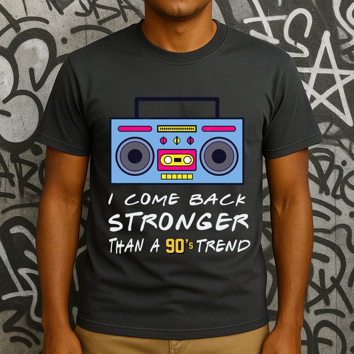 Flavor Flav I Heart Radio I Come Back Stronger Than A 90S Trend T-Shirt