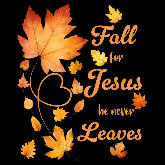 Fall For Jesus He Never Leave Beautiful Fall Leaves Impact Tech Backpack