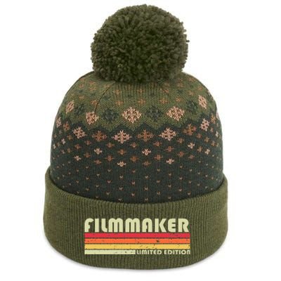 FILMMAKER Funny Job Title Profession Birthday Worker Idea The Baniff Cuffed Pom Beanie