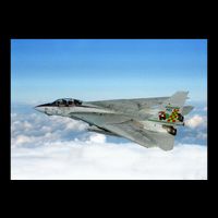 F14 Fighter Jet Drawstring Bag