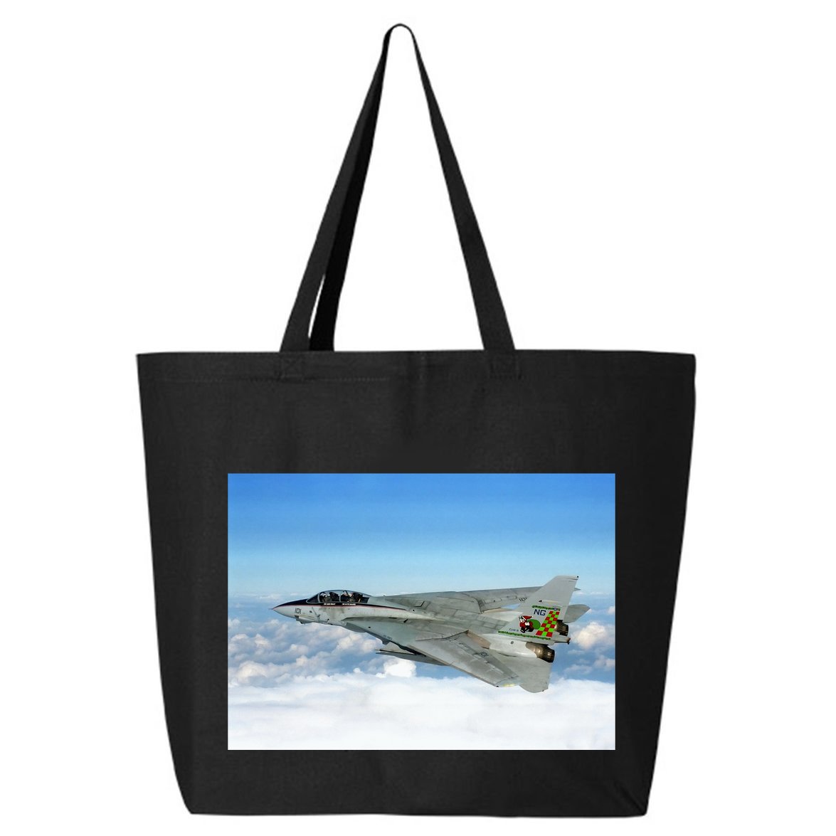 F14 Fighter Jet 25L Jumbo Tote