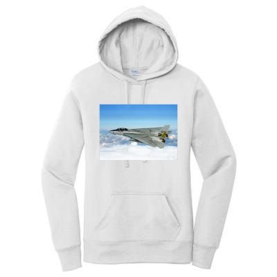 F14 Fighter Jet Women's Pullover Hoodie