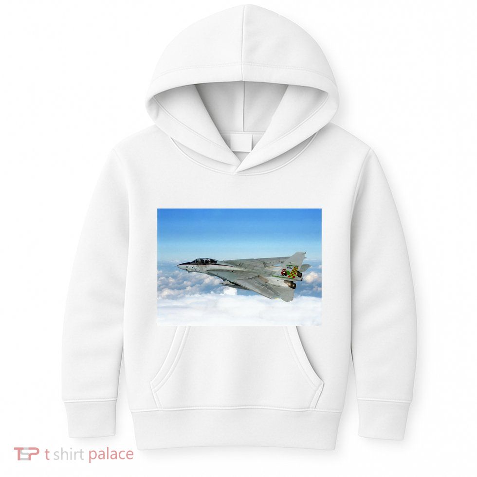 F14 Fighter Jet Kids Hoodie