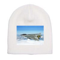 F14 Fighter Jet Short Acrylic Beanie