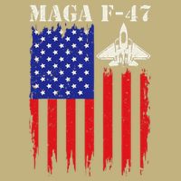 F47 Fighter Jet F-47 Jet Fighter Aircraft Us Flag Vintage Button