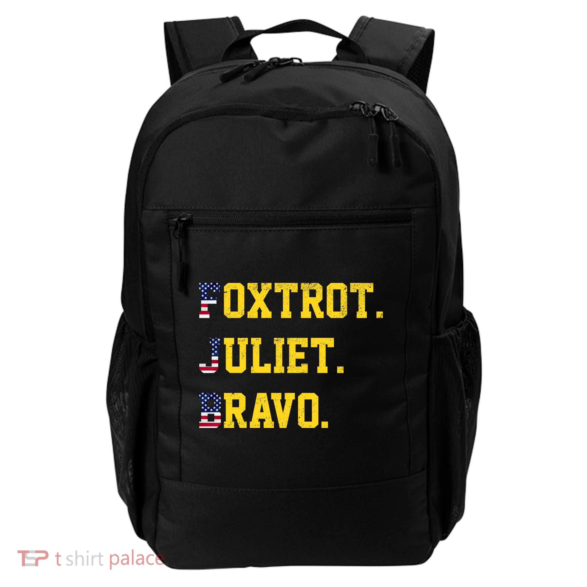 FJB Foxtrout Juliet Bravo USA Pro American America Daily Commute Backpack