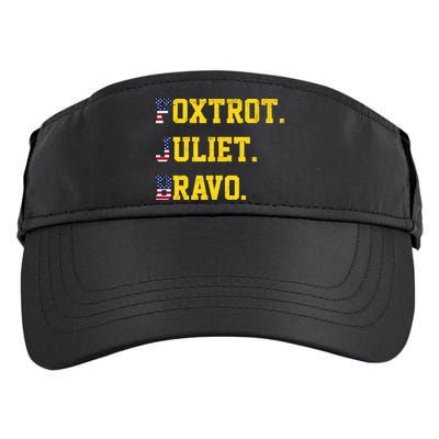FJB Foxtrout Juliet Bravo USA Pro American America Adult Drive Performance Visor