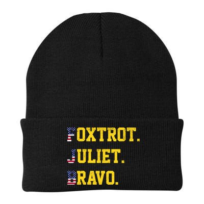 FJB Foxtrout Juliet Bravo USA Pro American America Beanie