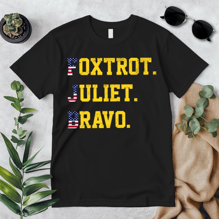 FJB Foxtrout Juliet Bravo USA Pro American America Premium T-Shirt