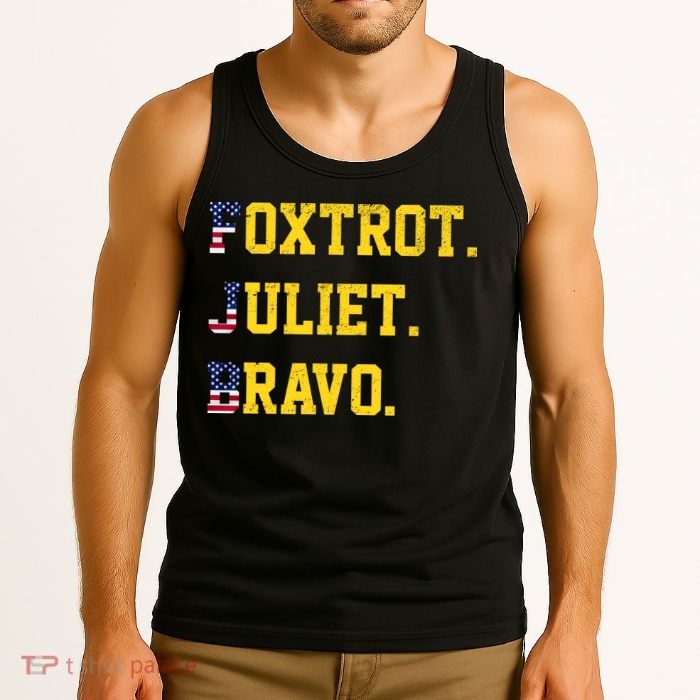 FJB Foxtrout Juliet Bravo USA Pro American America Tank Top