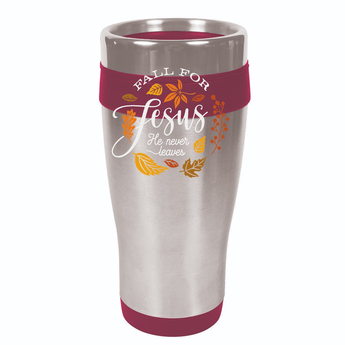 Fall For Jesus He Never Leaves Cropped Pullover Crew