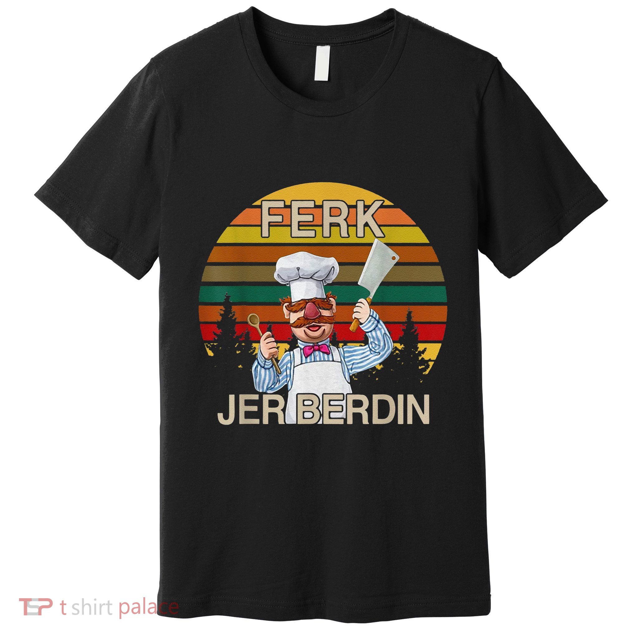 Funny Ferk Jer Berdin Retro Vintage Gift Premium T-Shirt