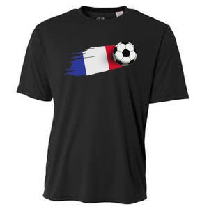 France Flag Jersey French Soccer Team French Cooling Performance Crew T-Shirt