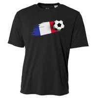 France Flag Jersey French Soccer Team French Cooling Performance Crew T-Shirt