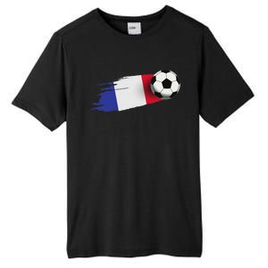 France Flag Jersey French Soccer Team French Tall Fusion ChromaSoft Performance T-Shirt