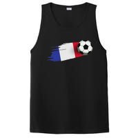 France Flag Jersey French Soccer Team French PosiCharge Competitor Tank