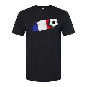 France Flag Jersey French Soccer Team French Softstyle CVC T-Shirt