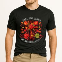 Fall For Jesus He Never Leaves Cooling Performance Crew T-Shirt