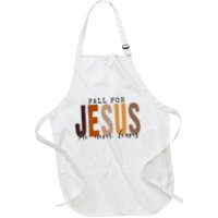 Fall For Jesus He Never Leaves Quote Apron