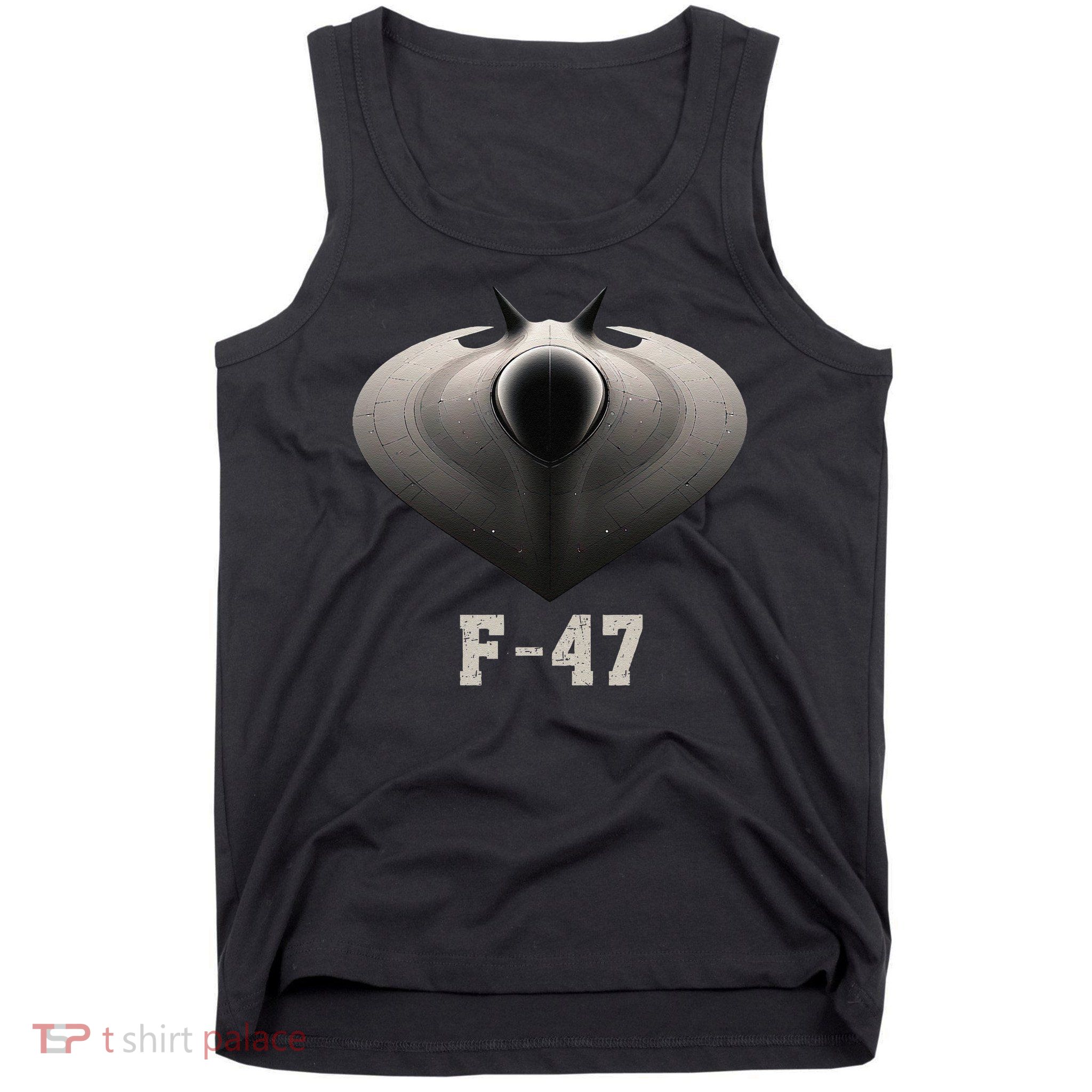 F47 Fighter Jet 6th Generation In Imagination Tank Top
