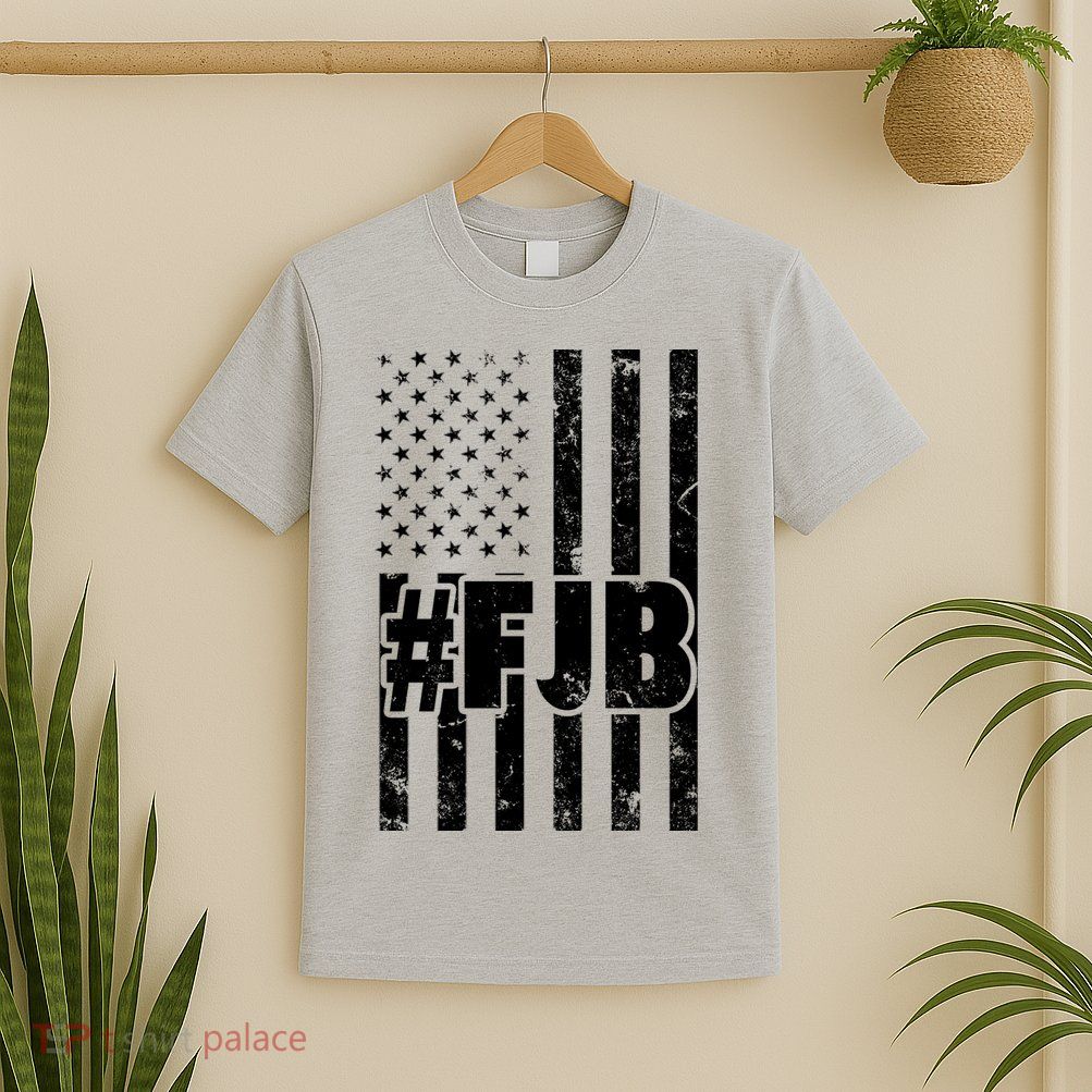 FJB F Joe Biden Vintage American Flag T-Shirt