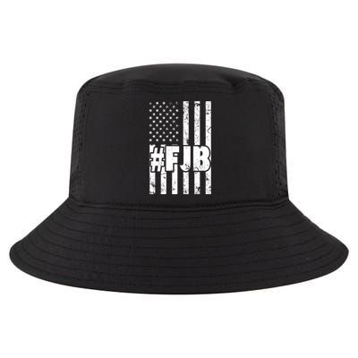 FJB F Joe Biden Vintage American Flag Cool Comfort Performance Bucket Hat