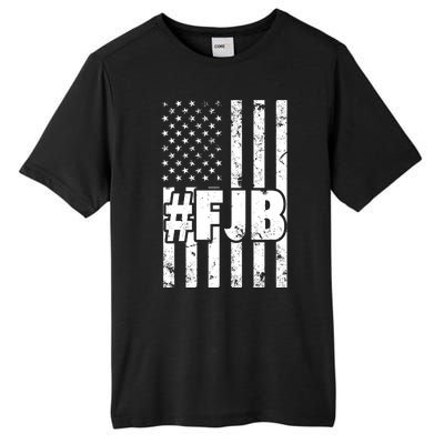 FJB F Joe Biden Vintage American Flag Tall Fusion ChromaSoft Performance T-Shirt