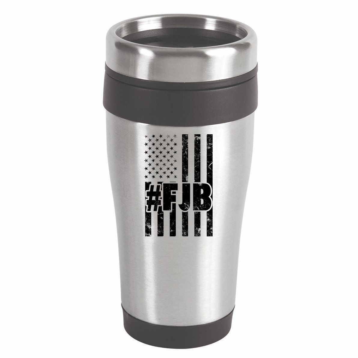 FJB F Joe Biden Vintage American Flag 16oz Travel Tumbler