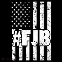 FJB F Joe Biden Vintage American Flag Poster