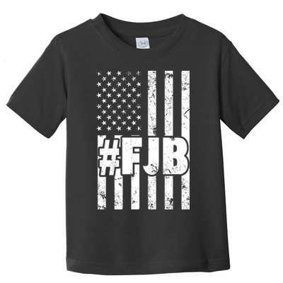 FJB F Joe Biden Vintage American Flag Toddler T-Shirt