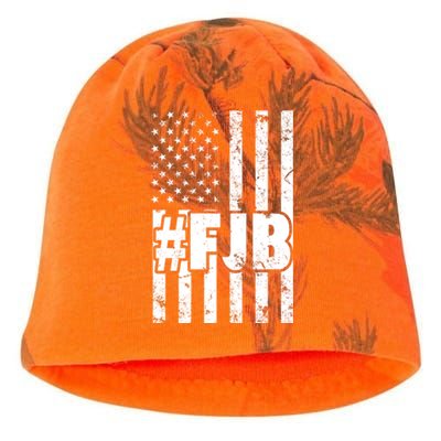 FJB F Joe Biden Vintage American Flag Kati - Camo Knit Beanie