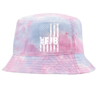 FJB F Joe Biden Vintage American Flag Tie-Dyed Bucket Hat