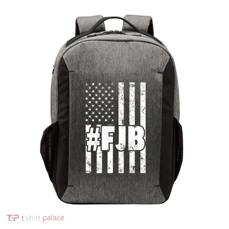 FJB F Joe Biden Vintage American Flag Vector Backpack