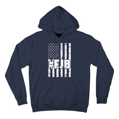 FJB F Joe Biden Vintage American Flag Hoodie