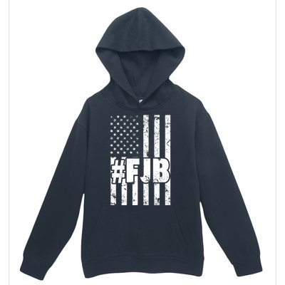 FJB F Joe Biden Vintage American Flag Urban Pullover Hoodie