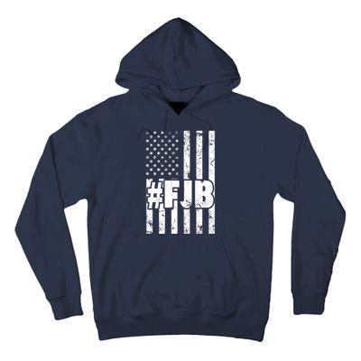 FJB F Joe Biden Vintage American Flag Tall Hoodie