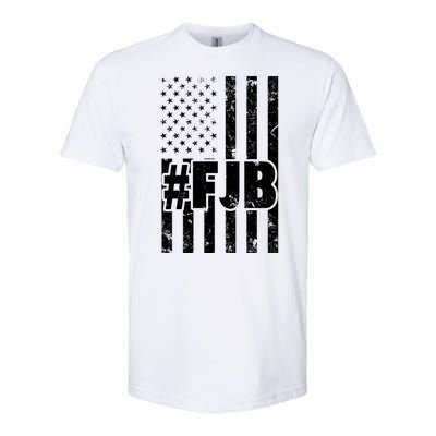 FJB F Joe Biden Vintage American Flag Softstyle CVC T-Shirt